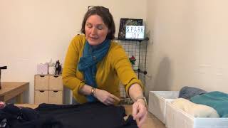 Vertical, File or KonMari Folding.