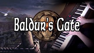 Video thumbnail of "Baldur's Gate - Main Theme 💀 Piano Cover | + Sheet Music"