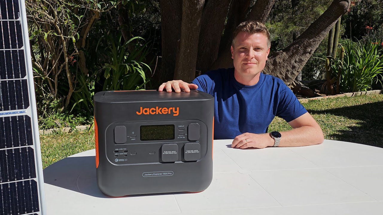 Jackery Explorer 1500 Pro Portable Power Station, Solar Generator with  1512Wh, 2x100W PD Ports, 2H Full Charge, Compatible with SolarSagas, for