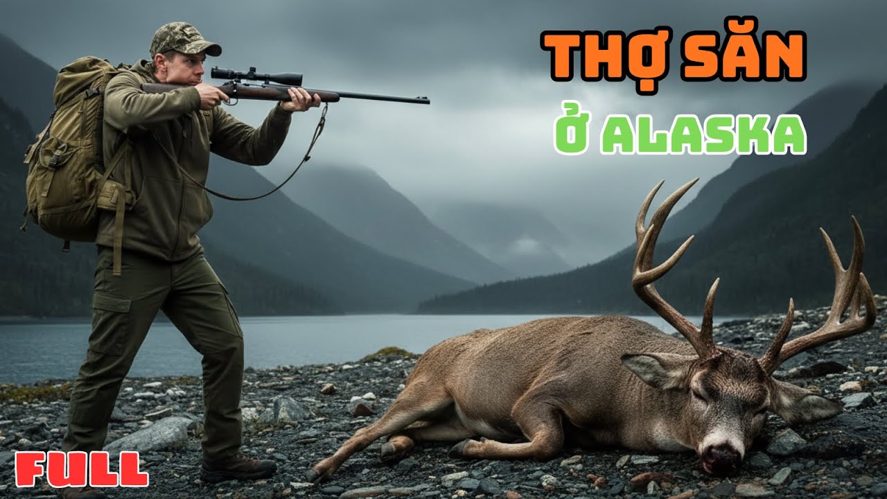 Cuộc Sống Sinh Tồn Alaska – Băng Rừng Tìm Dấu Hươu, Dựng Trại Giữa Mưa Lạnh & Nấu Bữa Thịt Tươi