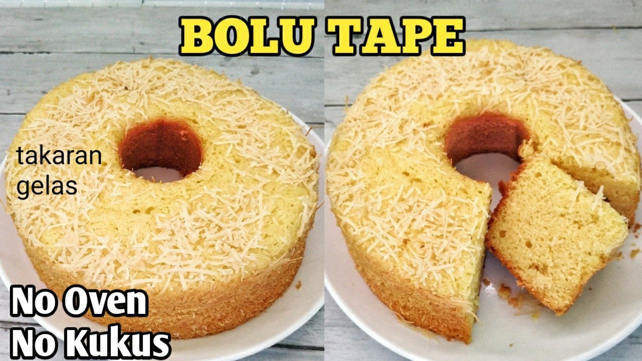 Kue Ubi Takaran Gelas Tanpa Telur : Ubi ungu bisa ...