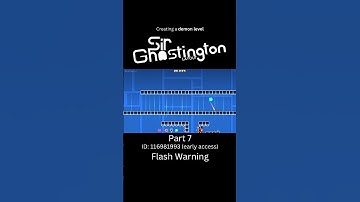 Creating a demon layout Part 7 #geometrydash #geometrydashlayout #sirghostington