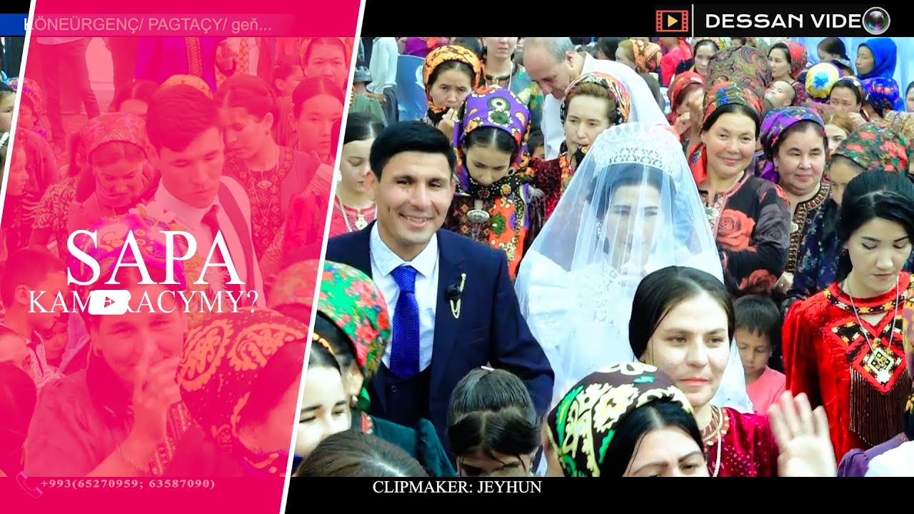 KAMERACY TOYUNDA????/DOWRAN NURYYEW-TOY AYDYMLARY/ SAPA & ABADAN/ KONEUGENCH/ PAGTACHY/mini fotmat