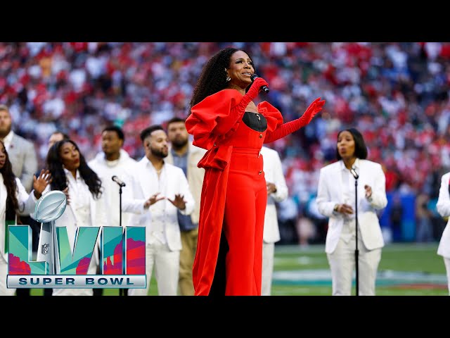 Lift Every Voice and Sing Performed by Sheryl Lee Ralph at Super Bowl LVII class=
