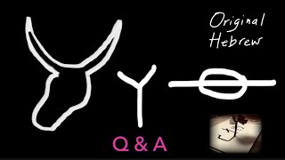 Q&A #1 | Paleo Hebrew vs. Modern Hebrew Script, Answering Your Questions on Nun, and more