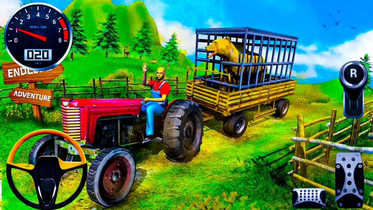 Farm Animal Transport Truck: Animal Rescue Mission Android GamePlay