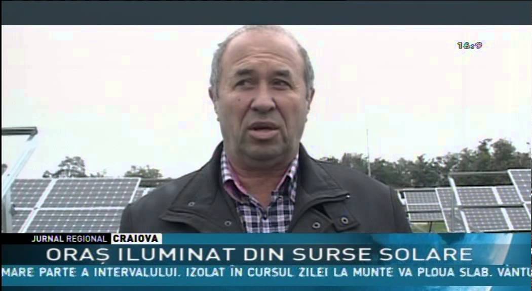 ORAŞ ILUMINAT DIN SURSE SOLARE