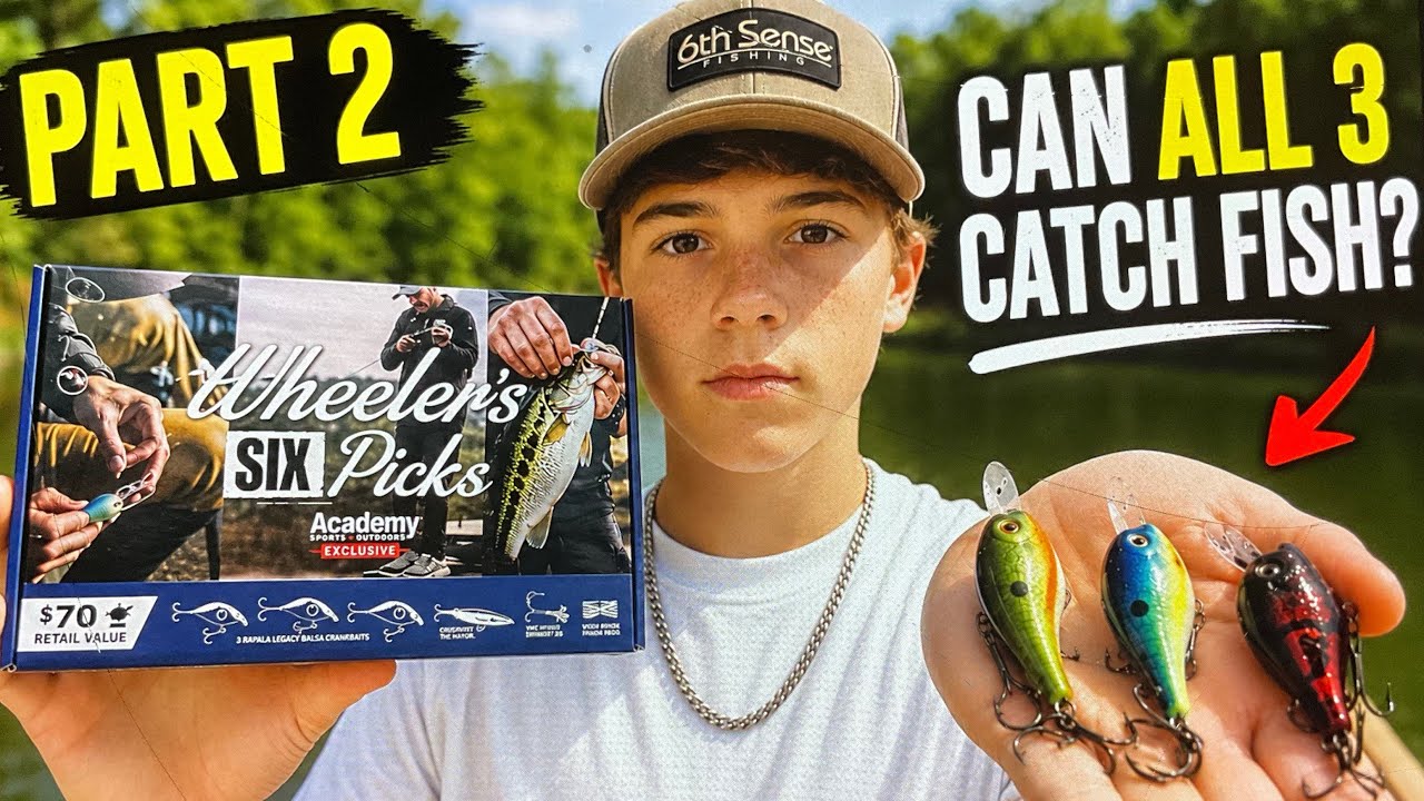 ￼C￼an all 3 crank baits catch a Bass￼￼?