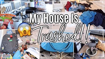 MESSY HOUSE TRANSFORMATION :: COMPLETE DISASTER CLEAN WITH ME 2019 :: DAYS OF CLEANING MOTIVATION