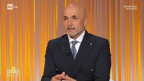 Lo Spalletti pensiero: l'Italia, Totti e De Laurentiis - Cinque minuti 05/05/2025