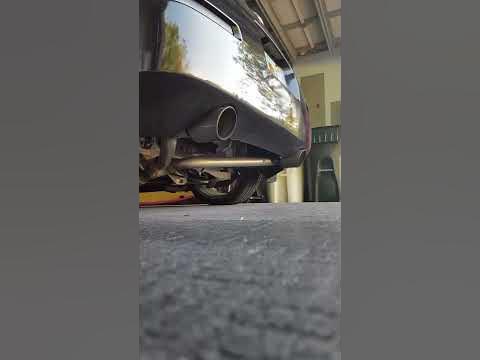 350z muffler & resonator delete - YouTube