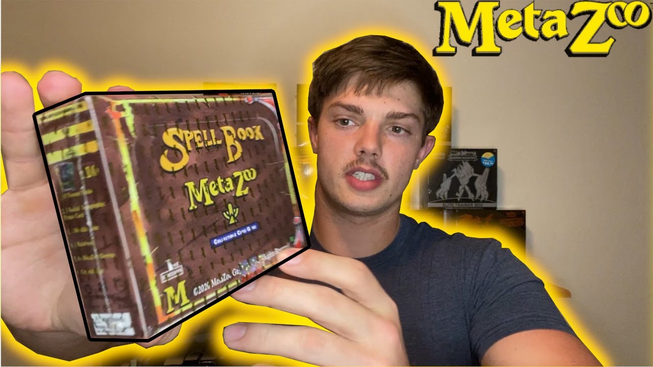 Metazoo 1st Edition Kickstarter Cryptid Nation Spell Book Unboxing - I Hit the Best Card in the Set!