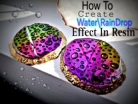 Video: Hvordan laver man regndråbelim?