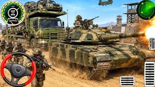 Indian Army Rescue Simulator 3D - New Modified Army truck driving game & Android Gameplay  screenshot 2