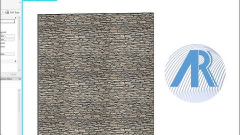 How to make a new Material Random stonework Revit tutorial