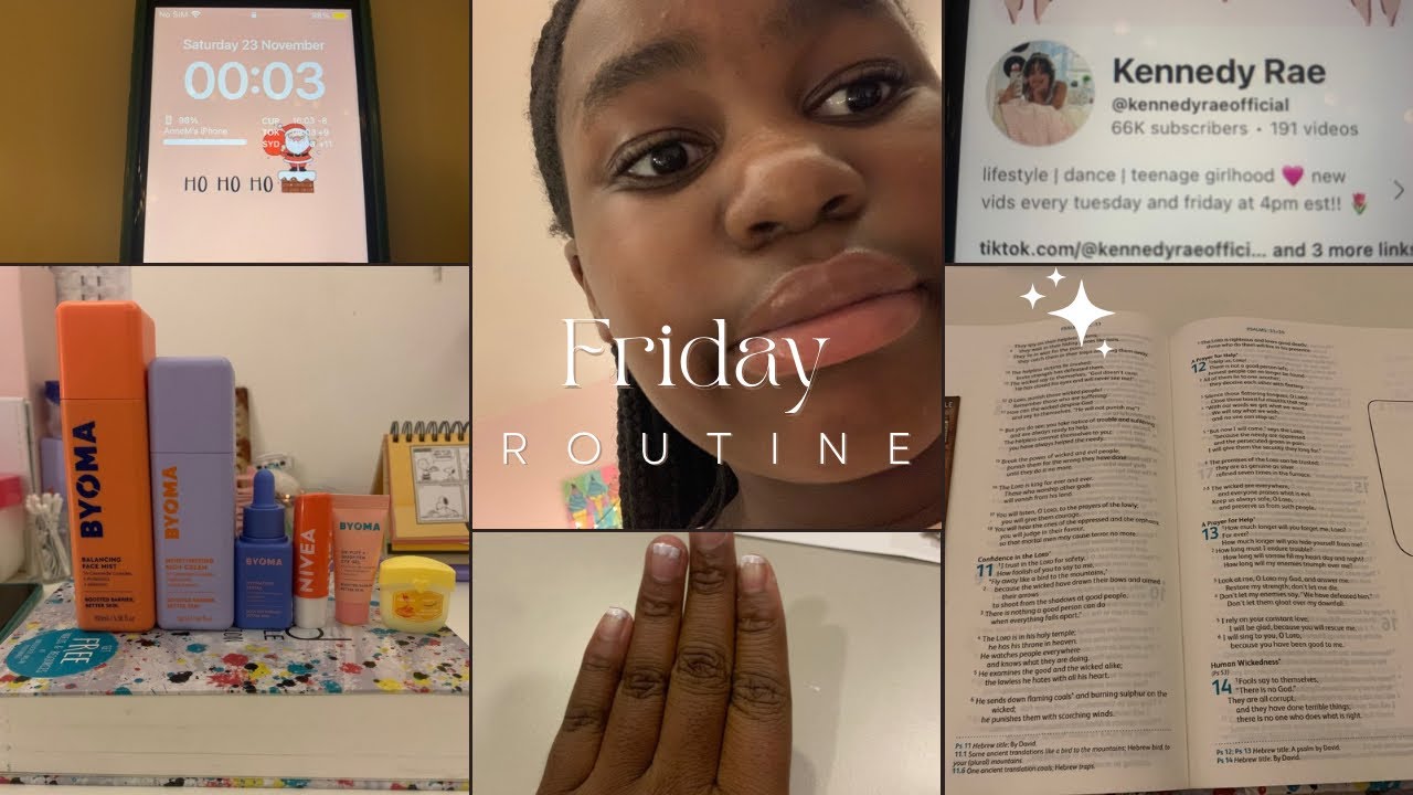 Tweens Friday night routine - YouTube
