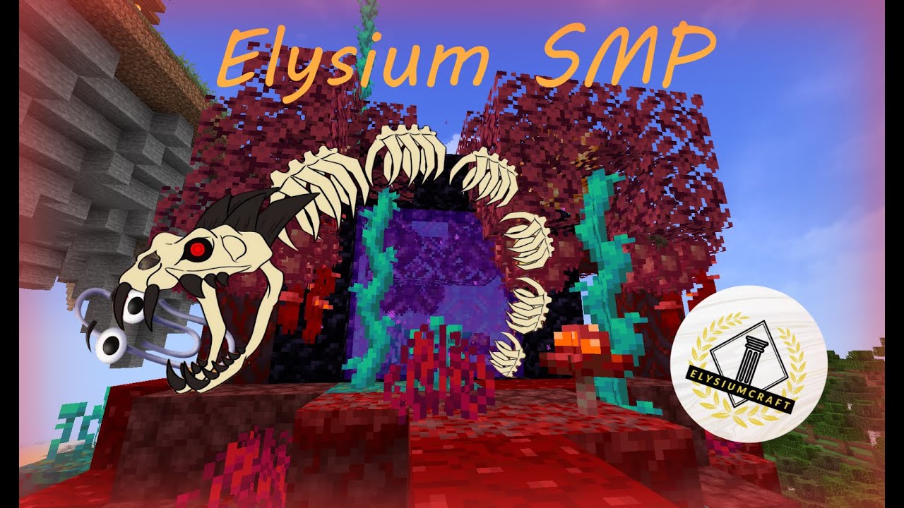 Minecraft Elysium SMP - Exploring The Depths Of The Nether! - YouTube