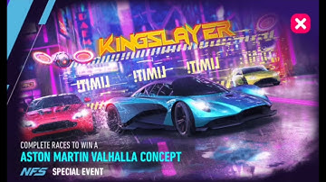 NFS No Limits | Kingslayer | Aston Martin Valhalla Conscept | 626 gold spent | Day 4 Realpolitik