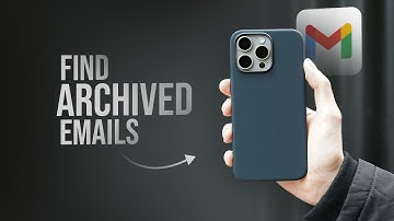 Where to Find Archived Emails on Gmail iPhone (tutorial)
