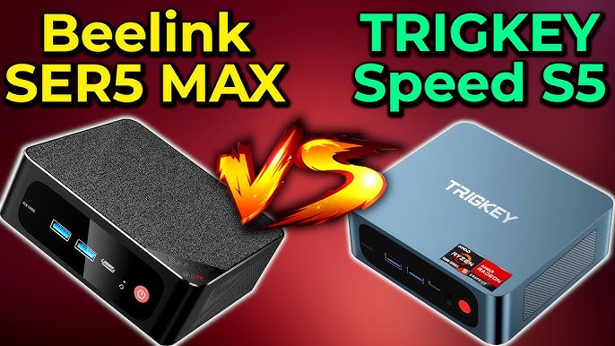 Beelink SER5 MAX vs SER6 Mini PC Comparison, 5800H vs 6600H