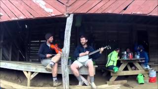 Video thumbnail of "Appalachian Trail Fiddle and Banjo-1"