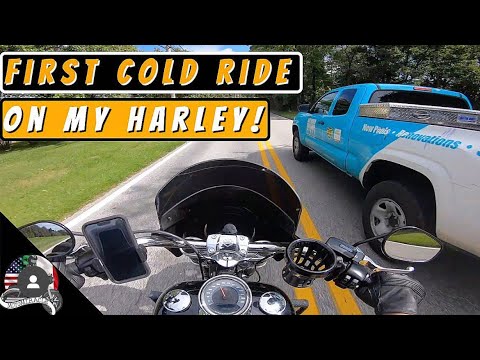 Stone Cold Riding Motorcycle Real Life Talk On The Sport Glide // First Cold Motorcycle Ride // EP ...