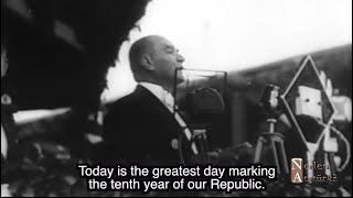 Atatürk 1933 Turkish Republic Speech with English Subtitles | Celebrating 100 Years of Türkiye! 🇹🇷