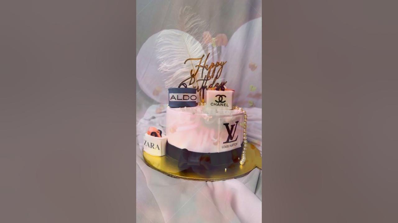 prada lv gucci cake