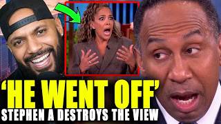Stephen A. Smith DESTROYS The View for Race-Baiting Him Over Trump Meeting