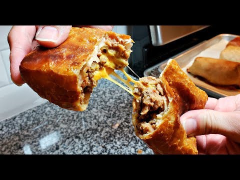 How To Make Chimichangas | Cheesy Beef Chimichangas Recipe