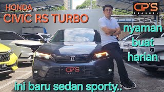 Honda Civic RS, Sangat Layak Dilirik dan Lebih Manusiawi..