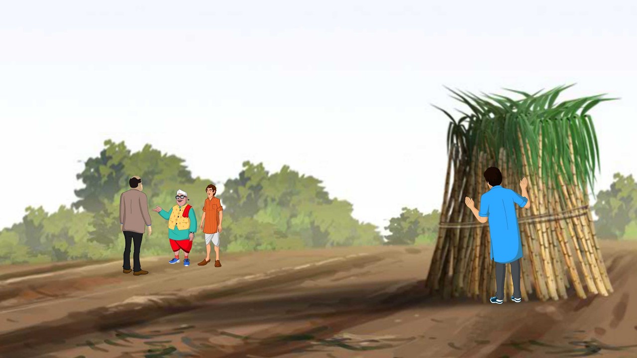 गन्ने का कीमती रस | Financial Hindi Business | Hindi Kahani | Comedy Money Animated Story