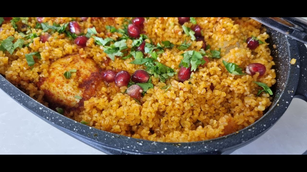 עוף עם בורגול בסיר אחד ארוחת משפחתית מושלמת