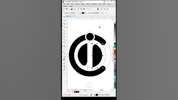 Letter CI Logo Design #coreldraw #logodesign #short