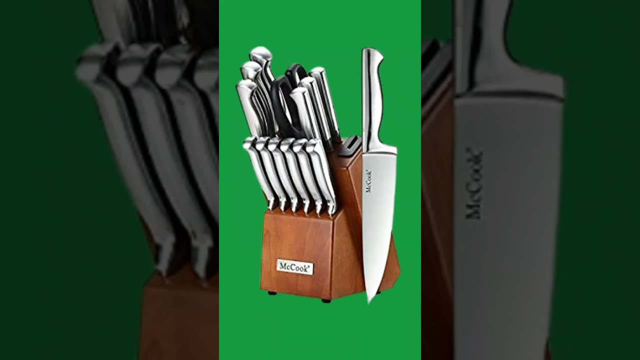 $50 McCook Stainless Steel Knife Set - Unboxing & First Review