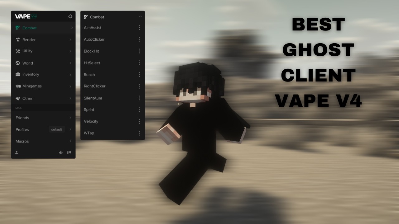 Best Ghost Client in Minecraft (vape client) - YouTube