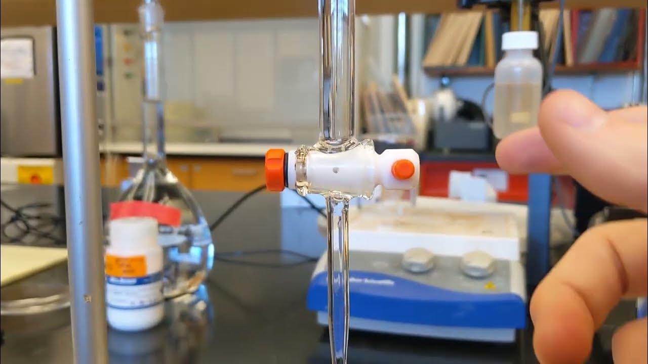 Buret Setup for Titrations YouTube