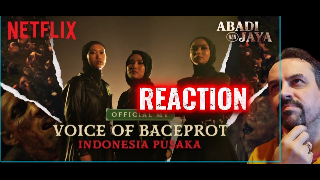 Voice of Baceprot - Indonesia Pusaka (Official Music Video)  Abadi Nan Jaya OST REACTION