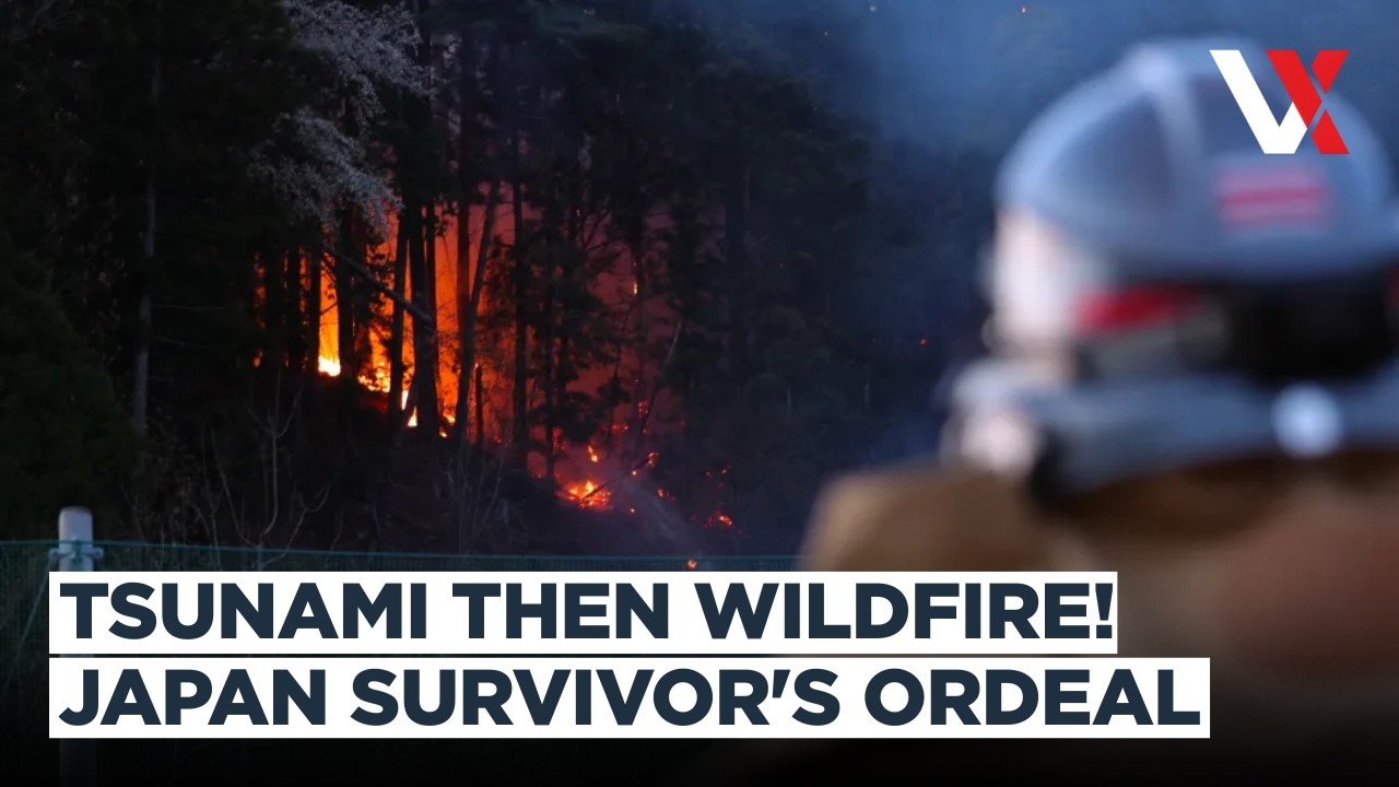 Tsunami Survivor Battles Giant Wildfire | 1,600 Hectares Burn In