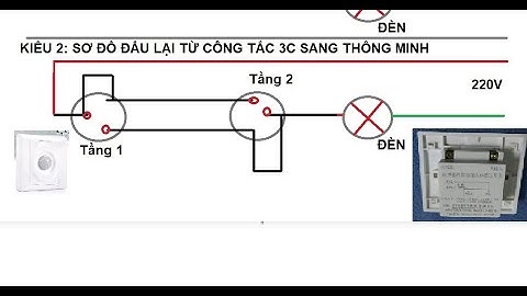 CÔNG TẮC CẦU THANG CƠ SANG CẢM BIẾN HỒNG NGOẠI