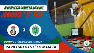 Castêlo da Maia GC x Sporting CP - Fase Final Juniores 