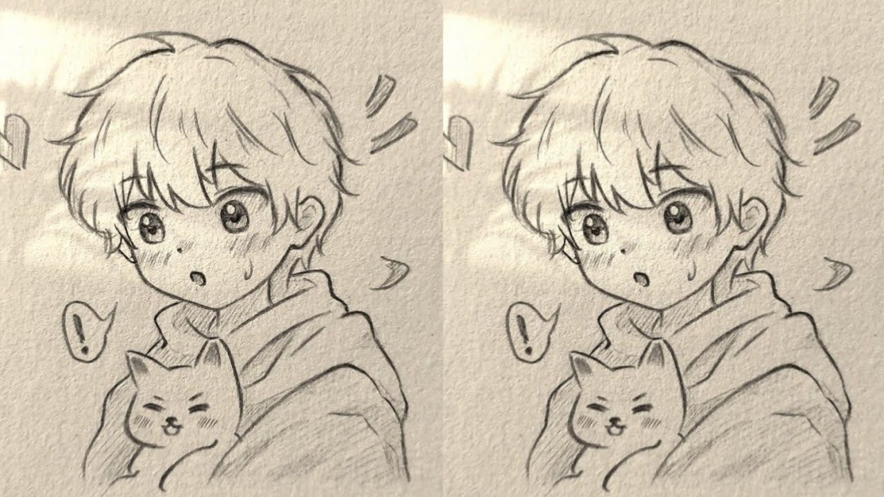 Cuteness overload with my anime dog!" Drawing 