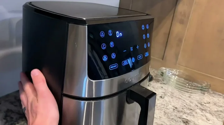 Gourmia Air Fryer Oven Digital Display 8 Quart Large AirFryer Cooker 12 Touch Cooking Presets Review