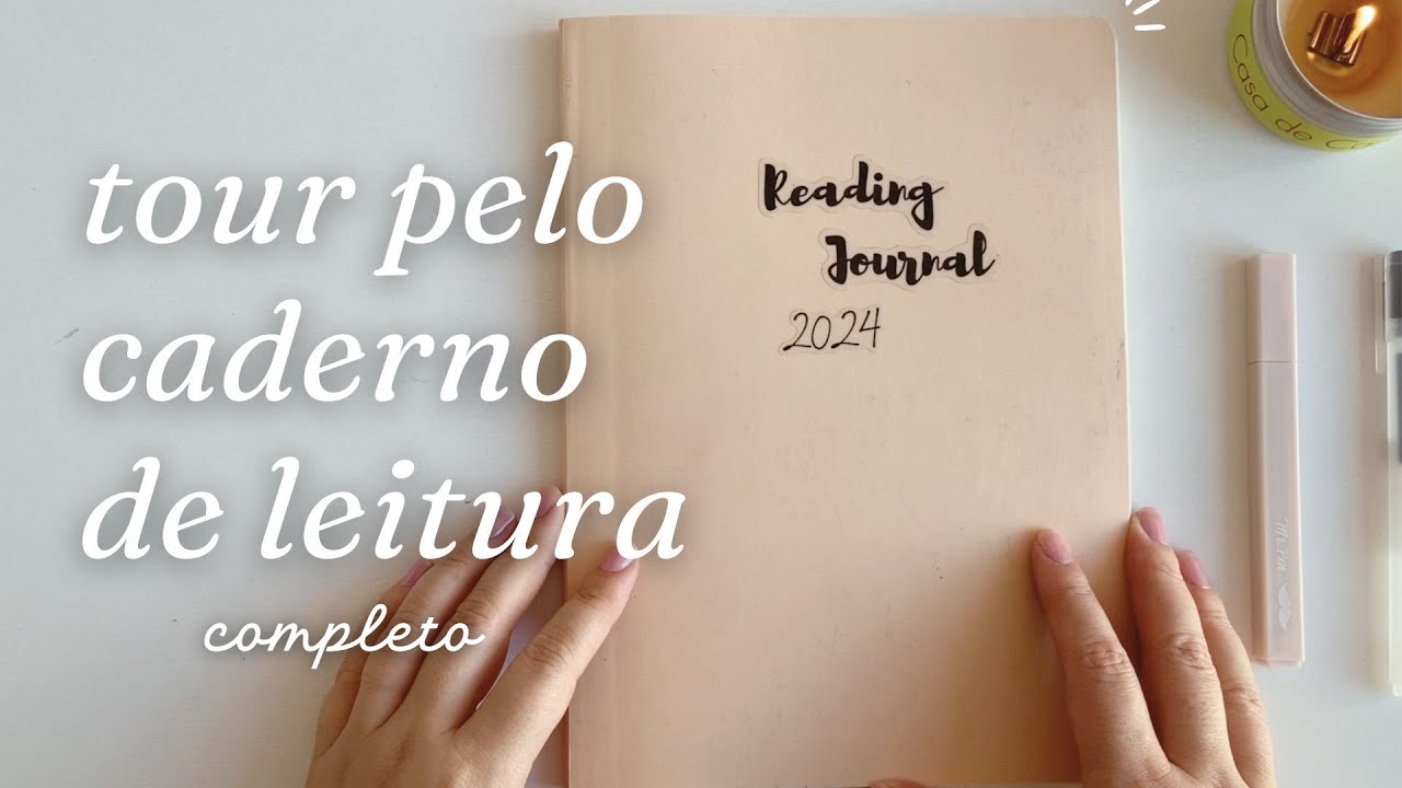 Tour Caderno de Leitura 2024 Finalizado | Reading Journal Tour
