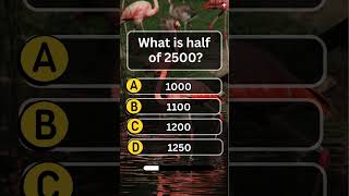 Maths questions  | Maths Trivia game