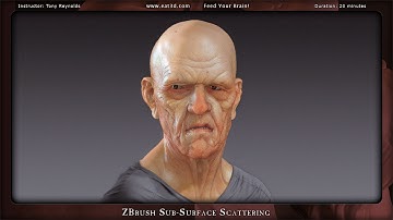 ZBrush Sub-Surface Scattering