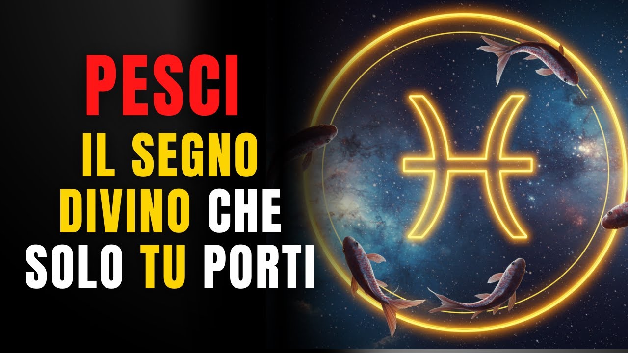 Le 11 MISSIONI che DIO ha dato solo ai PESCI e il MOTIVO è RIVELATO solo agli ELETTI