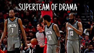 The Superteam Of Drama: Kevin Durant, James Harden, \& Kyrie Irving Big 3 Documentary!