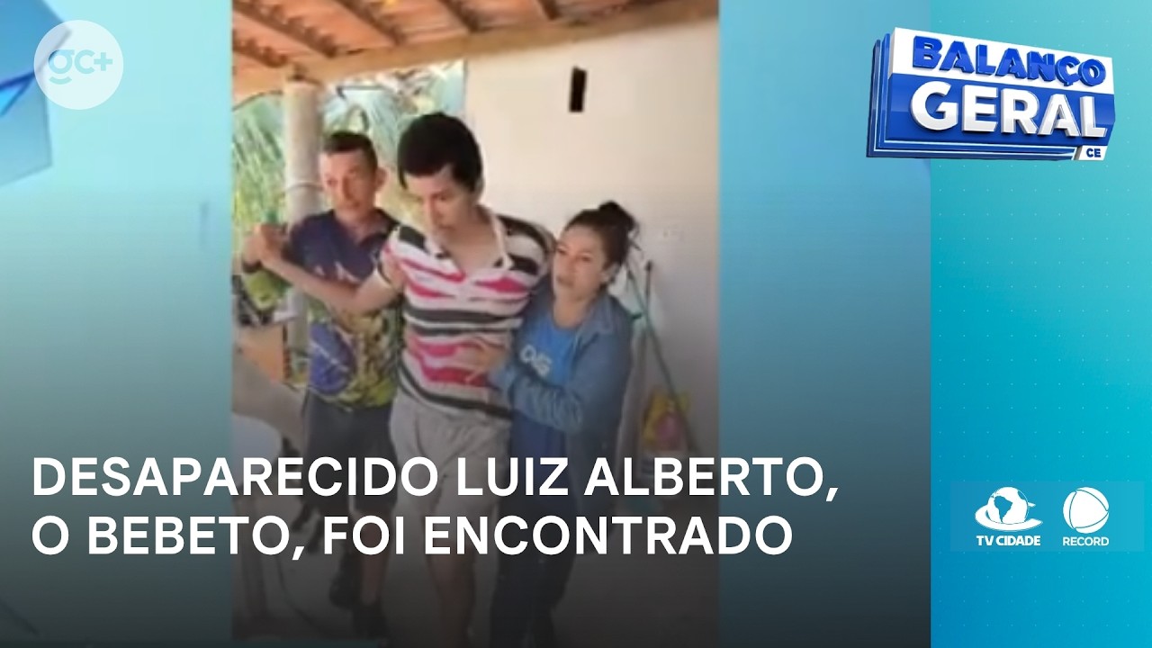 "Bebeto" foi encontrado após dias desaparecido | Balanço Geral CE