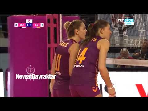 Tatiana Kosheleva Spikes to Maja Ognjenovic's Face ! - Volleyball Headshot
